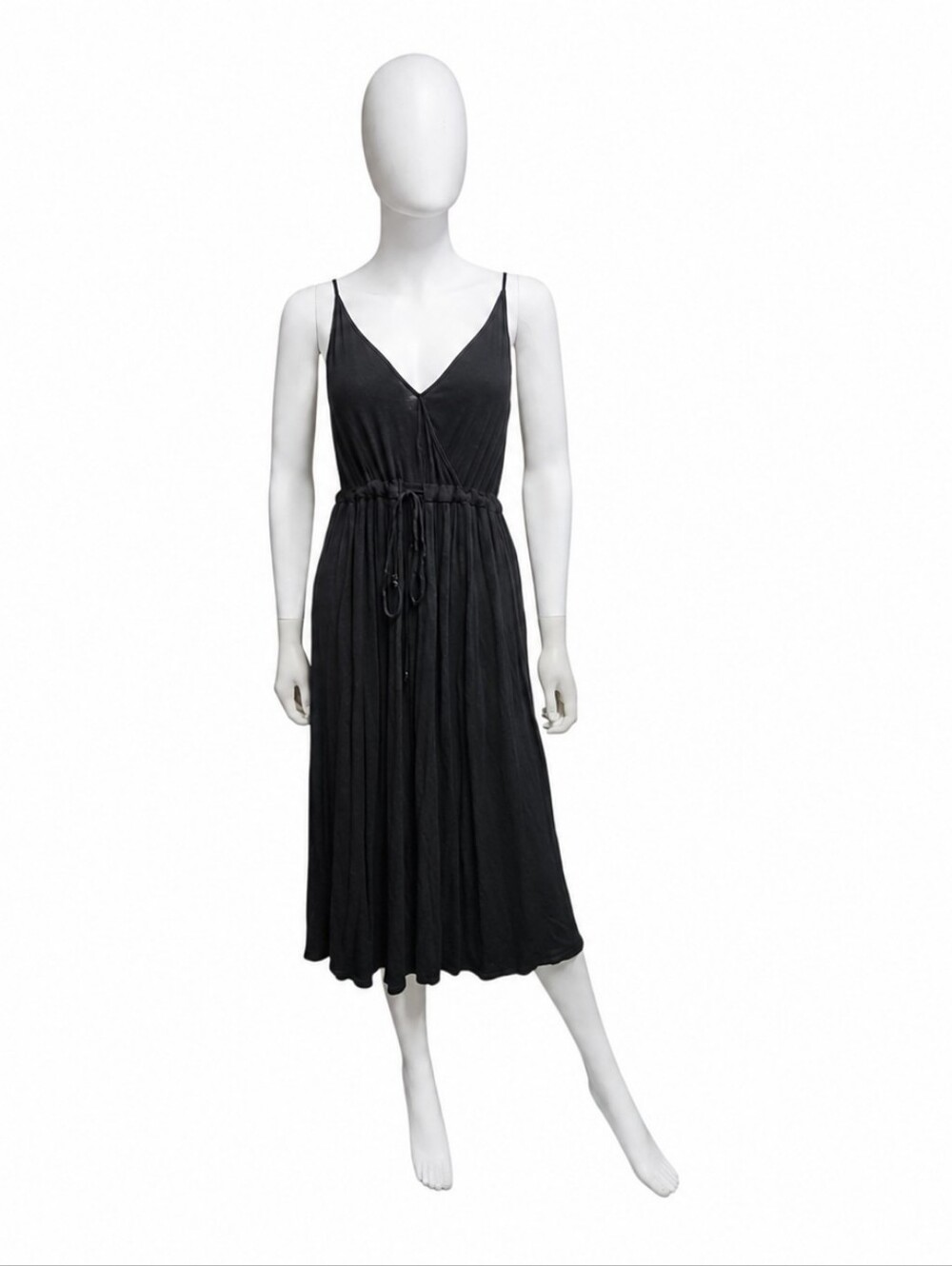 CHRISTY DAWN | Sleeveless Midi Dress in Black ~ Size Medium